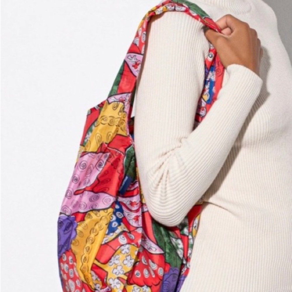 BAGGU x Mara Hoffman Standard Nylon‎ Tote Brand New - Picture 5 of 6